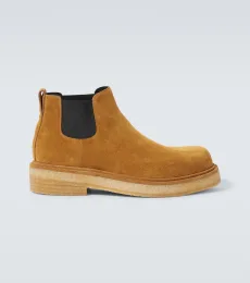 Bottines Chelsea Haddock en daim