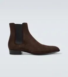 Bottines Chelsea Wyatt en daim