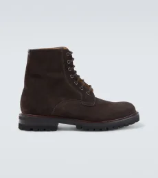 Bottines derbies Coalport 2 en daim