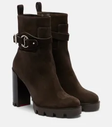 Bottines Dianouchette 100 en daim Bottines Dianouchette 100 en daim