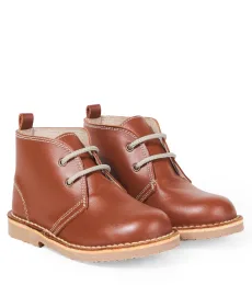 Bottines en cuir