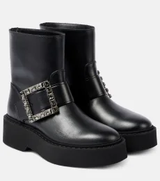 Bottines Viv Rangers en cuir Bottines Viv Rangers en cuir