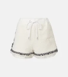 Bouclà shorts Bouclà shorts