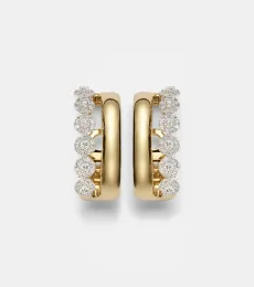 Boucles d'oreilles clip Golden Strada en or 18 ct et diamants Boucles d'oreilles clip Golden Strada en or 18 ct et diamants