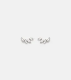 Boucles d'oreilles Muse Tiara en or 10 ct et diamants