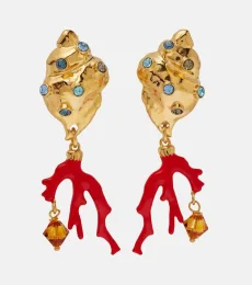 Boucles doreilles clip à cristaux Boucles doreilles clip à cristaux