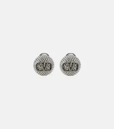 Boucles doreilles clip VLogo Signature Boucles doreilles clip VLogo Signature