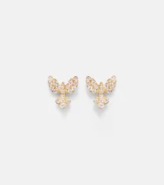 Boucles doreilles en or 18 ct et diamants Boucles doreilles en or 18 ct et diamants