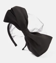 Bow-detail embellished headband