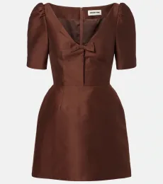 Bow-detail minidress Bow-detail minidress
