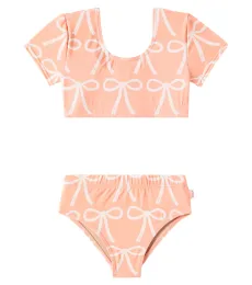 Bows printed bikini