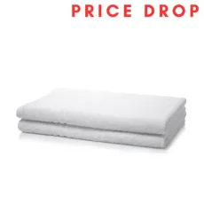 Box of 20 White Wholesale Institutional Hotel Bath Sheets - 500 GSM Box of 20 White Wholesale Institutional Hotel Bath Sheets - 500 GSM