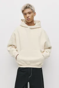 Boxy Hoodie - Off white Boxy Hoodie - Off white
