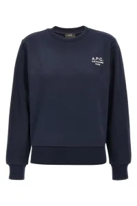 Boxy Rue Madame sweatshirt Blue Size