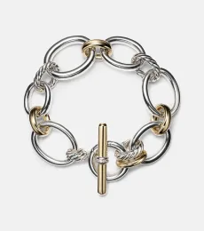 Bracelet DY Mercer en or 18 ct, argent sterling et diamants Bracelet DY Mercer en or 18 ct, argent sterling et diamants