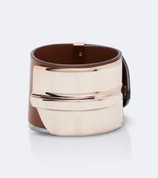 Bracelet manchette en cuir Bracelet manchette en cuir