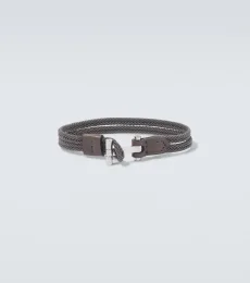 Bracelet tressé en cuir Bracelet tressé en cuir
