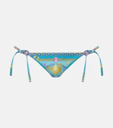 Braga de bikini estampada