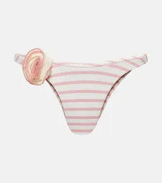 Braga de bikini Rose 90s con aplique Braga de bikini Rose 90s con aplique