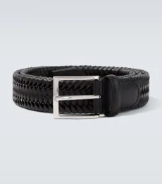 Braided leather belt Braided leather belt