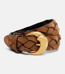 Braided suede belt Braided suede belt
