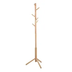 Bremen Modern Hat and Coat Stand In Oak