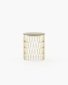 BRENDA Nest & Side Table Aged Oak Veneer Matte BRENDA Nest & Side Table Aged Oak Veneer Matte