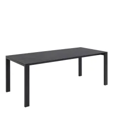 Brentford 200cm long Matt Black Ceramic Dining Table Brentford 200cm long Matt Black Ceramic Dining Table