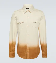 Bright Hues printed denim shirt Bright Hues printed denim shirt