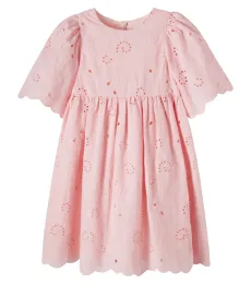 Broderie anglaise gathered dress Broderie anglaise gathered dress