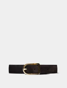 Brown Belt Chocolate Leather Plain Men's Brown Belt Chocolate Leather Plain Men's