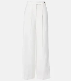Brunello Cucinelli High-rise wide-leg pants