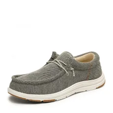BRUNO MARC Men s Knitted Fabric Slip On Casual Loafers