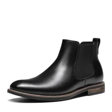 BRUNO MARC Men s Vegan Leather Dress Chelsea Boots BRUNO MARC Men s Vegan Leather Dress Chelsea Boots