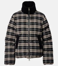 Bryony checked flannel puffer jacket Bryony checked flannel puffer jacket