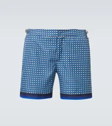 Bulldog printed swim trunks Bulldog printed swim trunks