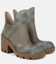 Burberry Check ankle boots Burberry Check ankle boots
