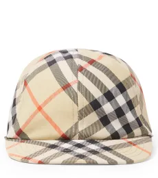 Burberry Check baseball cap Burberry Check baseball cap