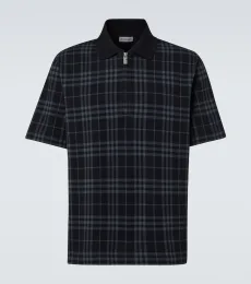 Burberry Check cotton-blend Polo Shirt Burberry Check cotton-blend Polo Shirt