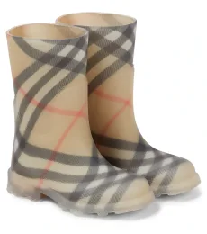 Burberry Check rain boots Burberry Check rain boots