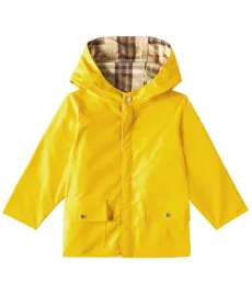 Burberry Check reversible cotton raincoat Burberry Check reversible cotton raincoat