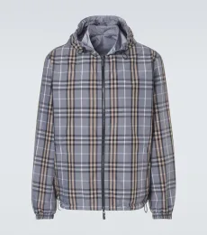 Burberry Check reversible hooded jacket Burberry Check reversible hooded jacket