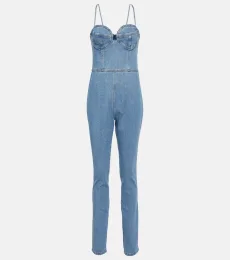 Bustier denim jumpsuit Bustier denim jumpsuit