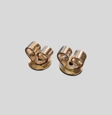 Butterfly Silver Earring Closures