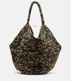 Cabas Lotus Medium en raphia Cabas Lotus Medium en raphia