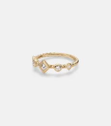 Cable Collectibles Cable 18kt gold ring with diamonds Cable Collectibles Cable 18kt gold ring with diamonds