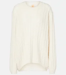 Cable-knit wool and cashmere sweater Cable-knit wool and cashmere sweater