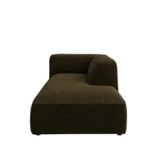 CALI chaise longue right Sofa Giant fabric Green