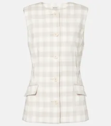 Calliope gingham vest Calliope gingham vest
