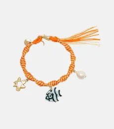 Calypso macrame charm bracelet Calypso macrame charm bracelet